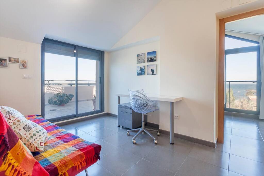 Confortable Beach Appartment With Views To The Sea Puçol Exteriör bild