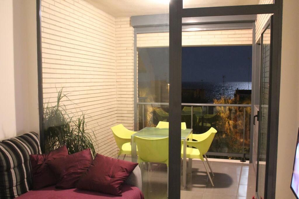Confortable Beach Appartment With Views To The Sea Puçol Exteriör bild