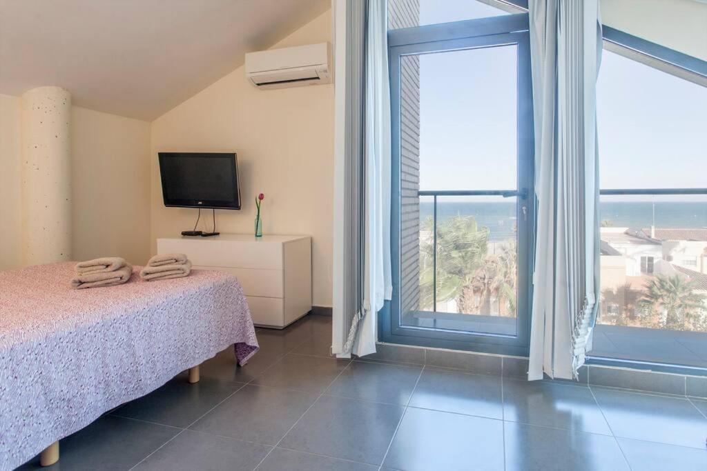 Confortable Beach Appartment With Views To The Sea Puçol Exteriör bild